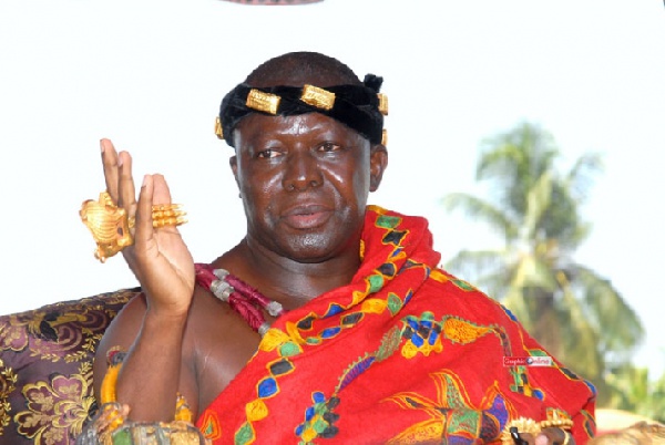Life patron and owner of Asante Kotoko, Otumfuo Osei Tutu II.