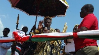 Nana Addo Kanewu, chief of Challa traditional area in the Nkwanta district