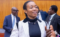 Dr Zanetor Agyeman-Rawlings, Minister-designate for Environment, Science, Technology and Innovation