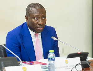Alexander Afenyo-Markin is the Minority Leader in Parliament