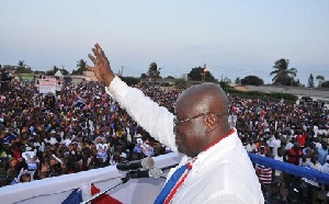 Nana Akufo Addo urged Ghanaians to avoid any form of violence during and after elections