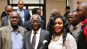Osafo-Maafo's delegation was in the US to attend the International Monetary Fund (IMF)