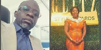 James Aboagye and Catherine Afeku
