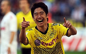 Japan midfielder Shinji Kagawa