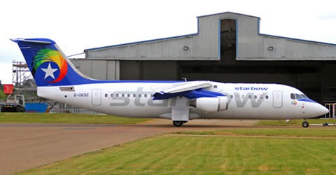 Starbow Airline at Kotoka Int. Airport
