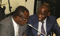 Chairman of Parliament's Appointments Committee,Joseph Osei-Owusu, Minority leader, Haruna Iddrisu