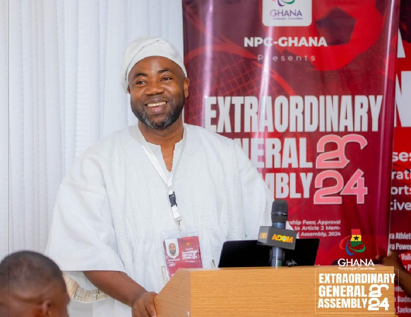 President of the African Paralympic Committee (AfPC), Samson Deen