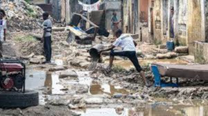Flimsy buildings and a lack of proper drainage have worsened the flooding crisis in Kinshasa