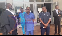 Former President of the Ghana Football Association (GFA), Kwasi Nyantakyi in court