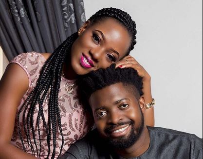 Basketmouth and wife