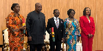 'Be fair to all political parties' - Mahama to new EC Deputy Chairpersons