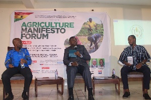 Speakers at the Agriculture Manifesto Forum