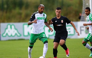 Boateng joined Sassuolo in the summer from Frankfurt