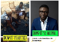 Shadrack Frimpong is the son of a charcoal seller