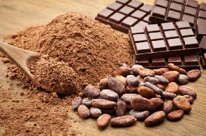 Cocoa beans and chocolate