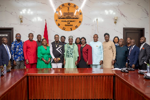 Bagbin And Some Of Parliamentarians 