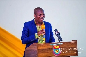 Dean of Business School at the University of Cape Coast, Professor John Gatsi