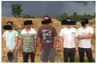 A photo of the suspects