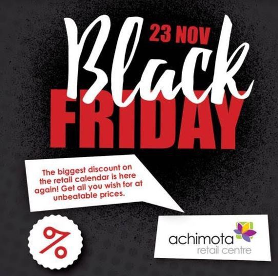 Achimota Retail Centre promises to give mega discount on Black Friday