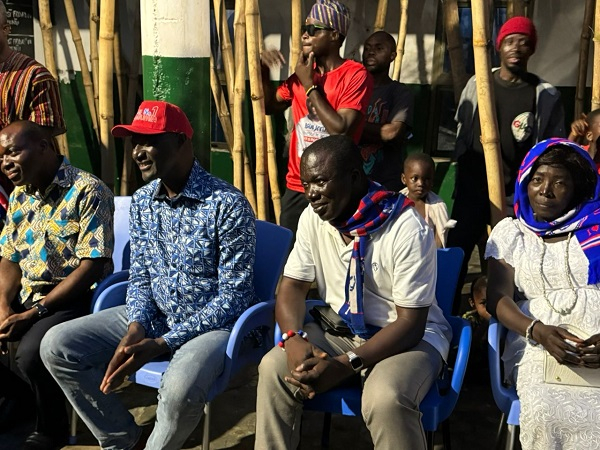 Eastern Regional Chairman of the New Patriotic Party (NPP), Jeff Konadu Addo presented the items