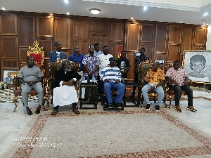 The visit allowed the spiritual leader to engage the former president on national issues