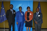 Director General of CSA, Communications Minister, Ursula Owusu-Ekuful and other dignitaries