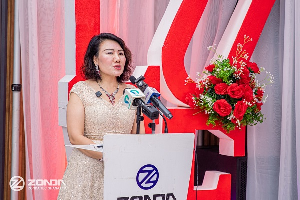 Managing Director and CEO of Zonda Tec Ghana Limited, Madam Yang Yang