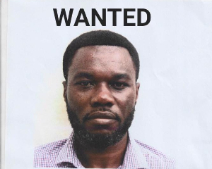 The suspect, Job Kwesi Mensah