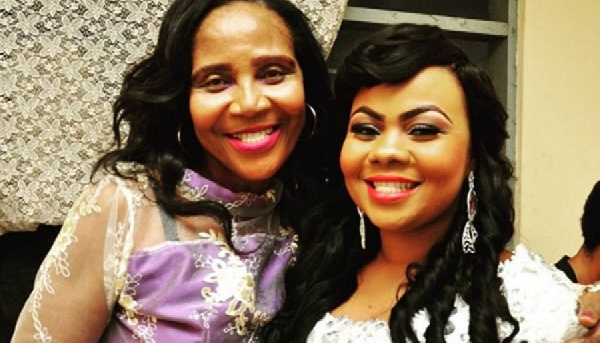 Gifty Osei and her mother