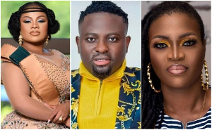 From L to R: Gospel musician, Empress Gifty, Brother Sammy, and Ayisha Modi