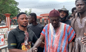 Sumankwahene was also there to showcase his deep-rooted belief in Asante traditions and culture