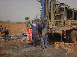 Workers on site