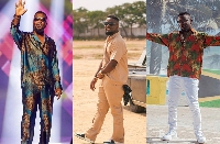 Rapper Sarkodie wearing designs from Atto Tetteh
