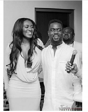 Sarkodie with Tracey