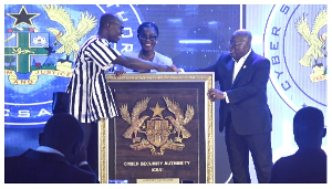 President Akufo-Addo received the award in-person at the ceremony