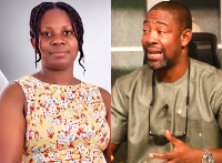 Dr Okoe Boye (R) said they will protest Salomey's (L) arrest if she is not released