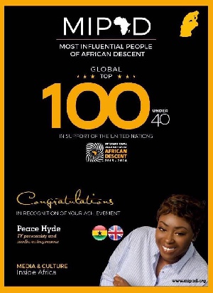 Peace Hyde is a British Ghanaian media entrepreneur and Forbes Africa correspondent