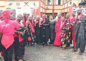 The Nkusukum Traditional Council members