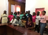Members of the Kumi Yeboah Memorial Foundation