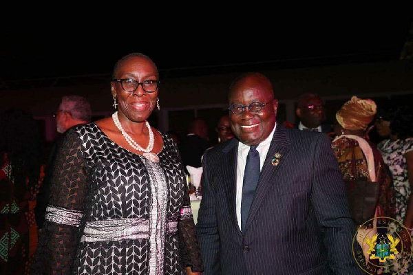 Marietta Brew Appiah-Oppong and Nana Addo Dankwa Akufo-Addo