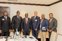 The bilateral discussions took place on the opening day of the Invest in Africa Mining Indaba