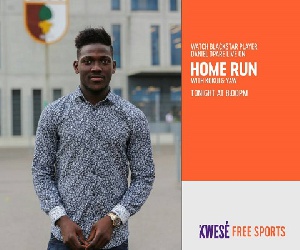 Daniel Opare will be Kwese TV this evening
