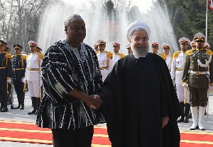 Mahama And Rouhani Tehran