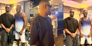 Sarkodie and Agya Koo at his luxurious Kumasi mansion