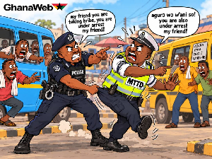 Police, MTTD officer clash over alleged extortion from trotro drivers