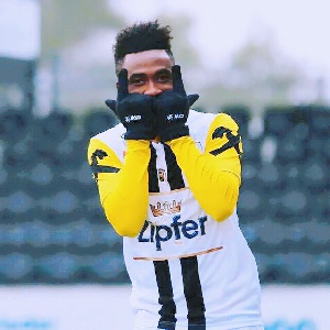 Samuel Tetteh scored 4 minutes into the second half