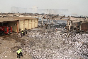 The Central Medical Stores was razed down by fire in 2015
