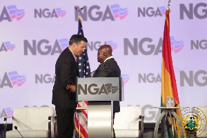 President Akufo-Addo at the National Governors Association 2018 Winter Meeting in Washington DC, USA