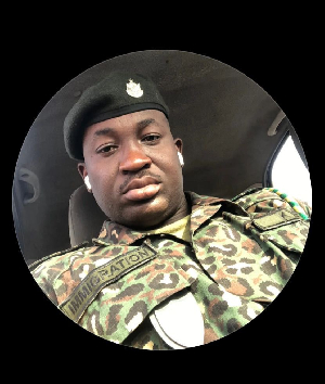 The late AICO II Japhet Boateng Kyei lost his life after helping a stranded driver