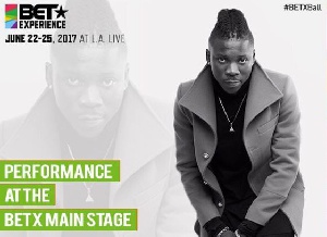 Stonebwoy will perform on BETX main stage on June 25, 2017.